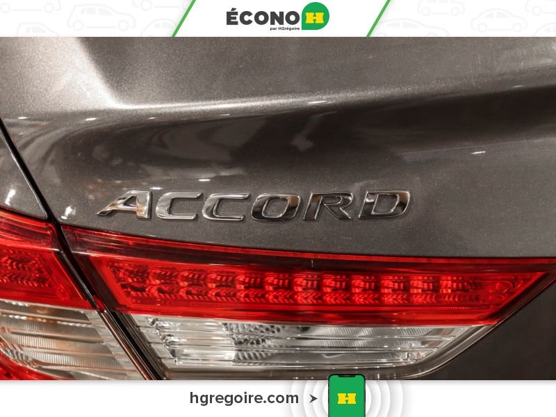 Honda Accord 820844 | Touring CUIR TOIT BLUETOOTH CAMÉRA MAGS 2018 Gris Laval - photo #11