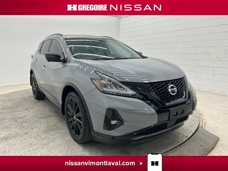Nissan Murano VY3636 | Midnight Edition AWD CARPLAY TOIT PANORAMIQUE A PA 2021 Gris Laval - photo #2