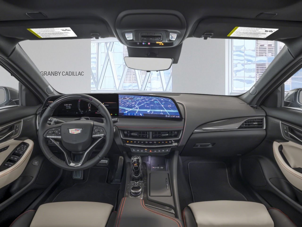 CADILLAC CT5 CT5 SEDAN 2.0L TWIN-SCROLL TURBO SPORT AWD (1SE) | 26-1041 2026 Noir corbeau Granby - photo #6