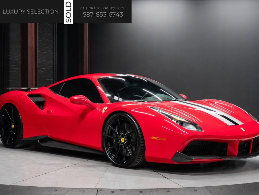 2019 Ferrari 488 GTB 2019 Red
