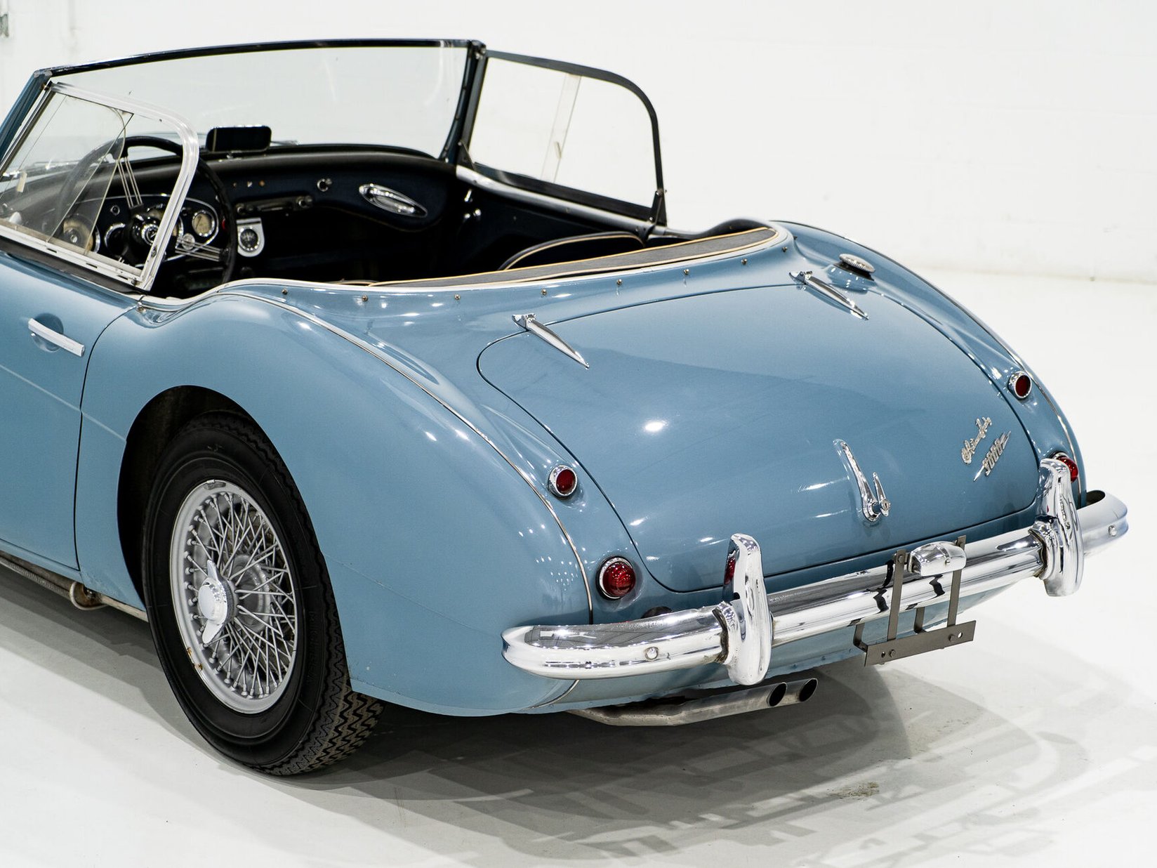 Austin Healey 3000 Recent drivetrain complete rebuild **PRIX EN USD** 1960 Bleu Montréal - photo #50