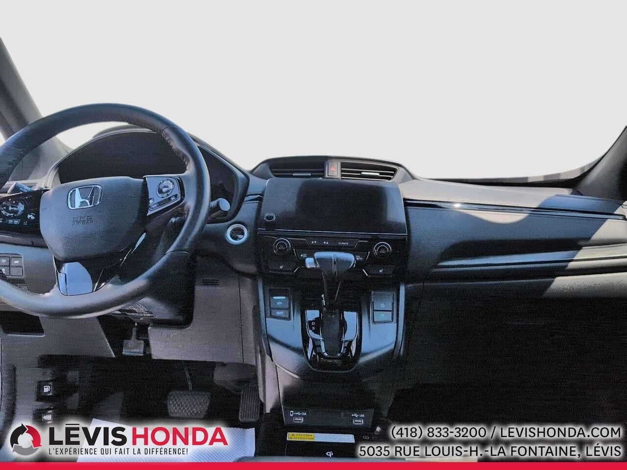 Honda CR-V Black Edition AWD Black Edition Traction Intégrale 2021 Blanc Lévis - photo #18