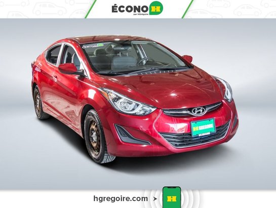 2016 Hyundai Elantra L GR ÉLEC Red