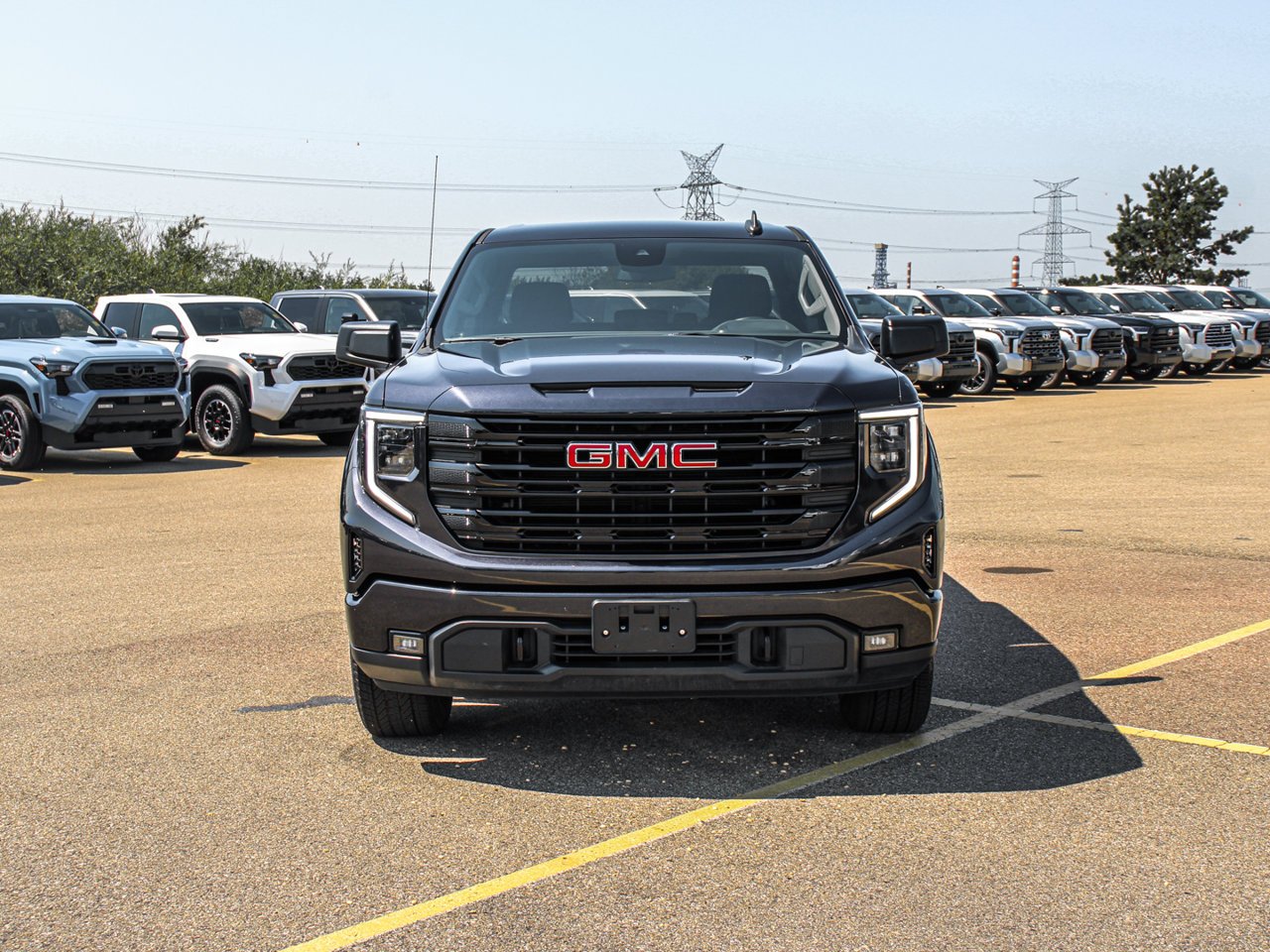 2024 GMC Sierra 1500 4WD Crew Cab 147 Elevation Black Sherwood Park - photo #2