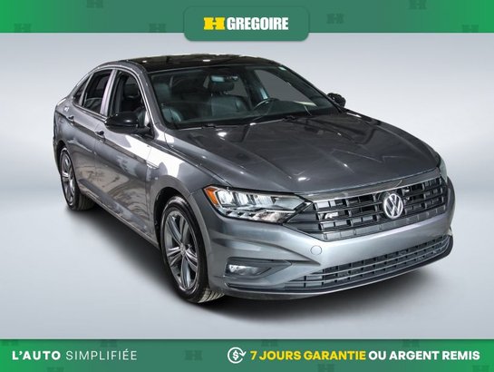 Volkswagen Jetta Highline AUTO A/C MAGS CUIR TOIT CAM RECUL BLUETOO 2019 Gris