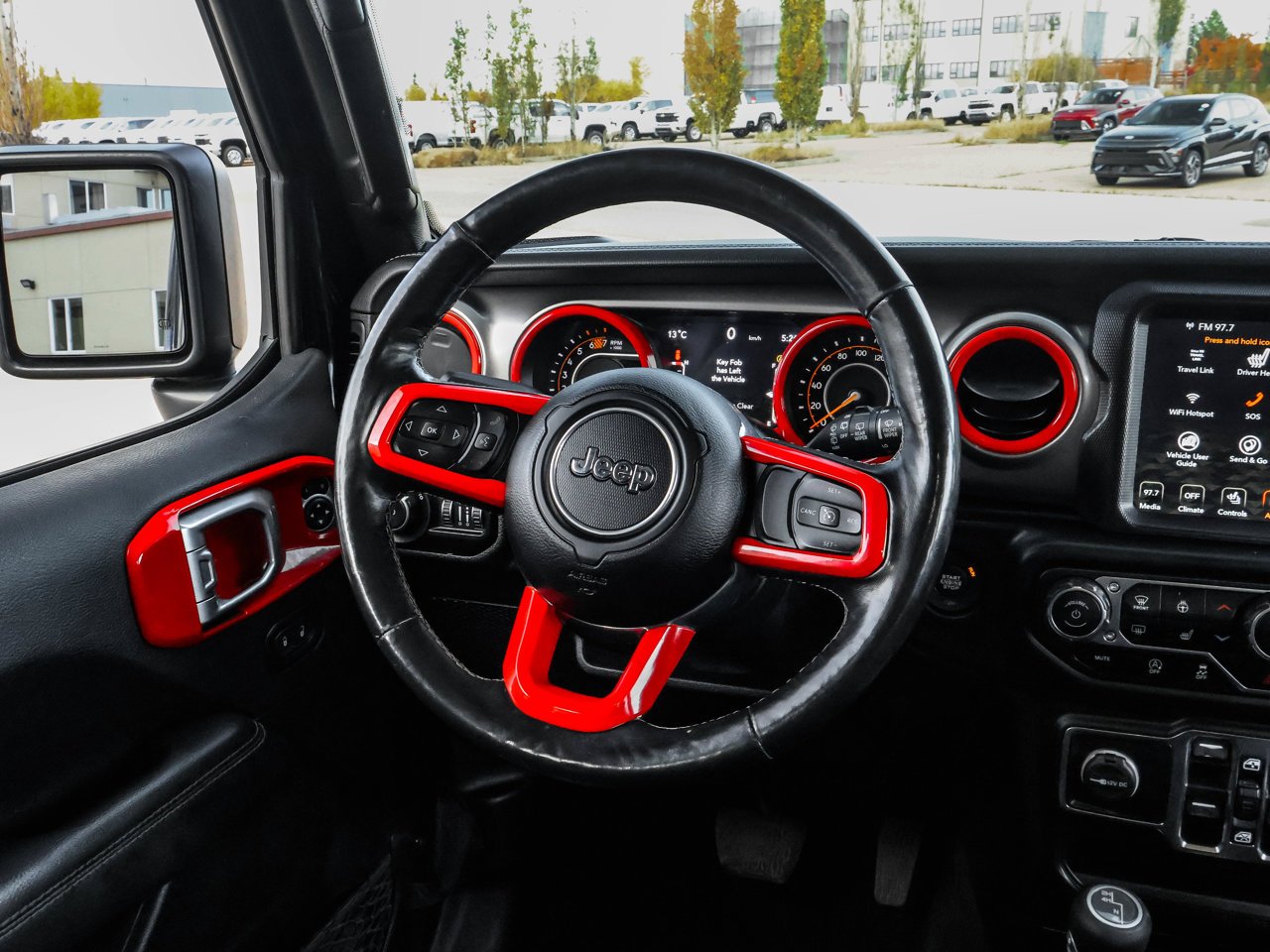 2020 Jeep Wrangler Unlimited Sahara 4x4 Black Sherwood Park - photo #17