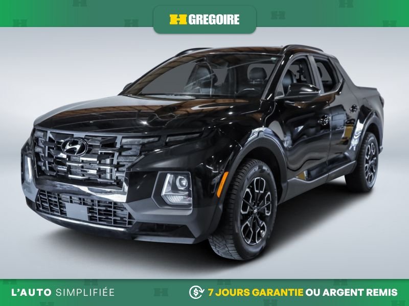 Hyundai Santa Cruz Preferred AWD AUTO AC CUIR TOIT MAGS CAM RECULE 2022 Noir