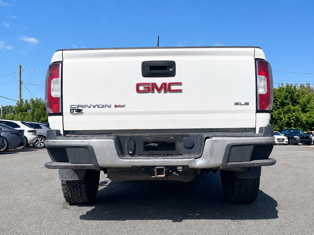 GMC Canyon SLE 2018 Blanc Granby - photo #5