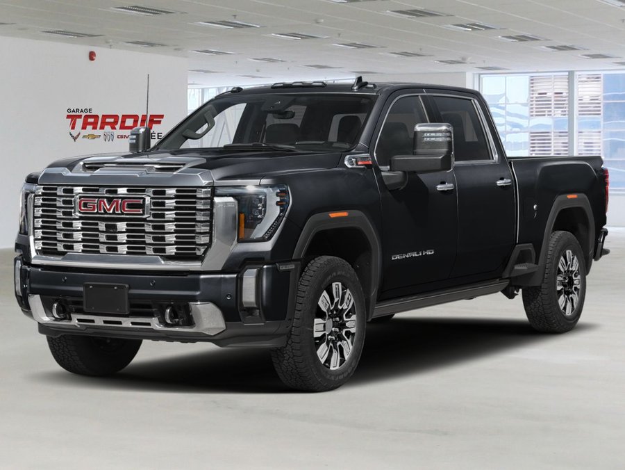 GMC Sierra 2500HD Denali cabine multiplace 4RM 172 po 2026 Noir onyx