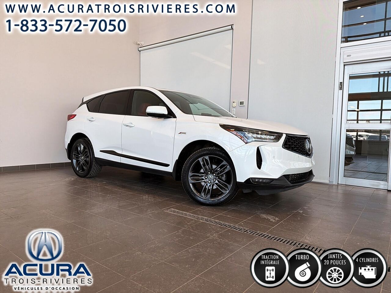 White 2024 Acura RDX SUV / Crossover All-Wheel Drive Automatic