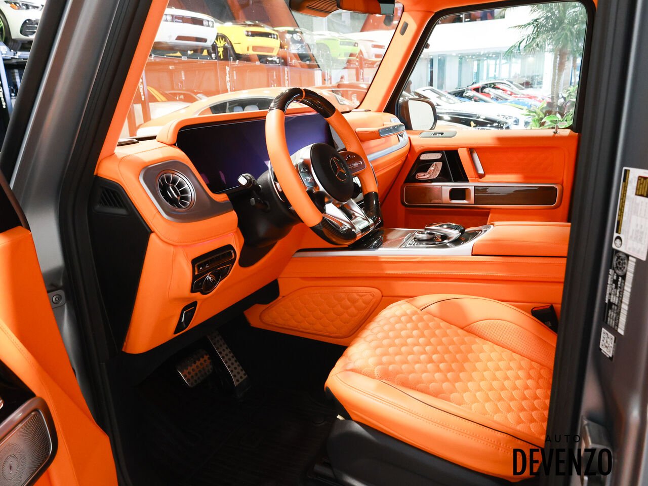 Mercedes-Benz G63 AMG 900 BRABUS & CUSTOM INTERIOR 2023 Argent Saint-Eustache - photo #18