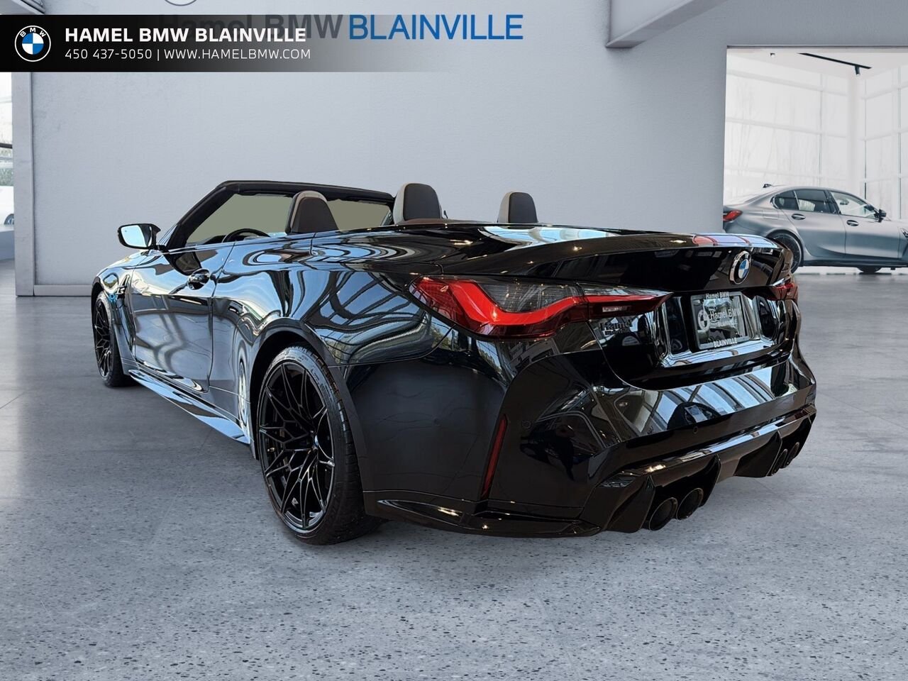 BMW M4 Competition M xDrive cabriolet 2022 Noir Blainville - photo #2
