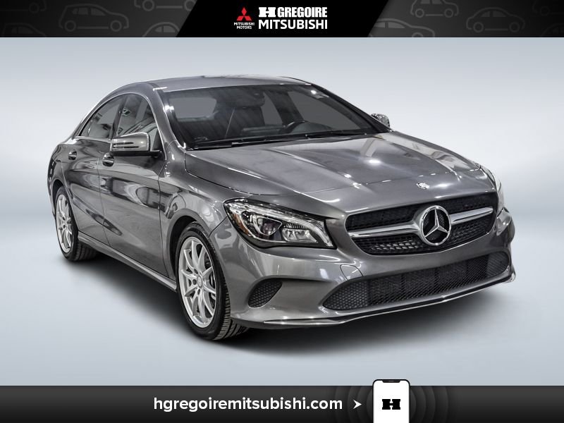 2018 Mercedes Benz CLA Grey Laval - photo #0