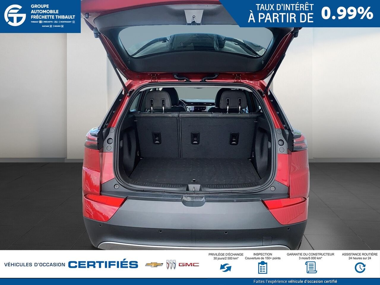 CHEVROLET BOLT EUV L Traction avant 4 portes LT 2023 Rouge Montmagny - photo #5