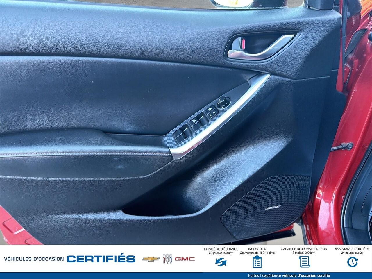Mazda CX-5 Traction intégrale, 4 portes, boîte automatique, GT 2015 Rouge Montmagny - photo #9