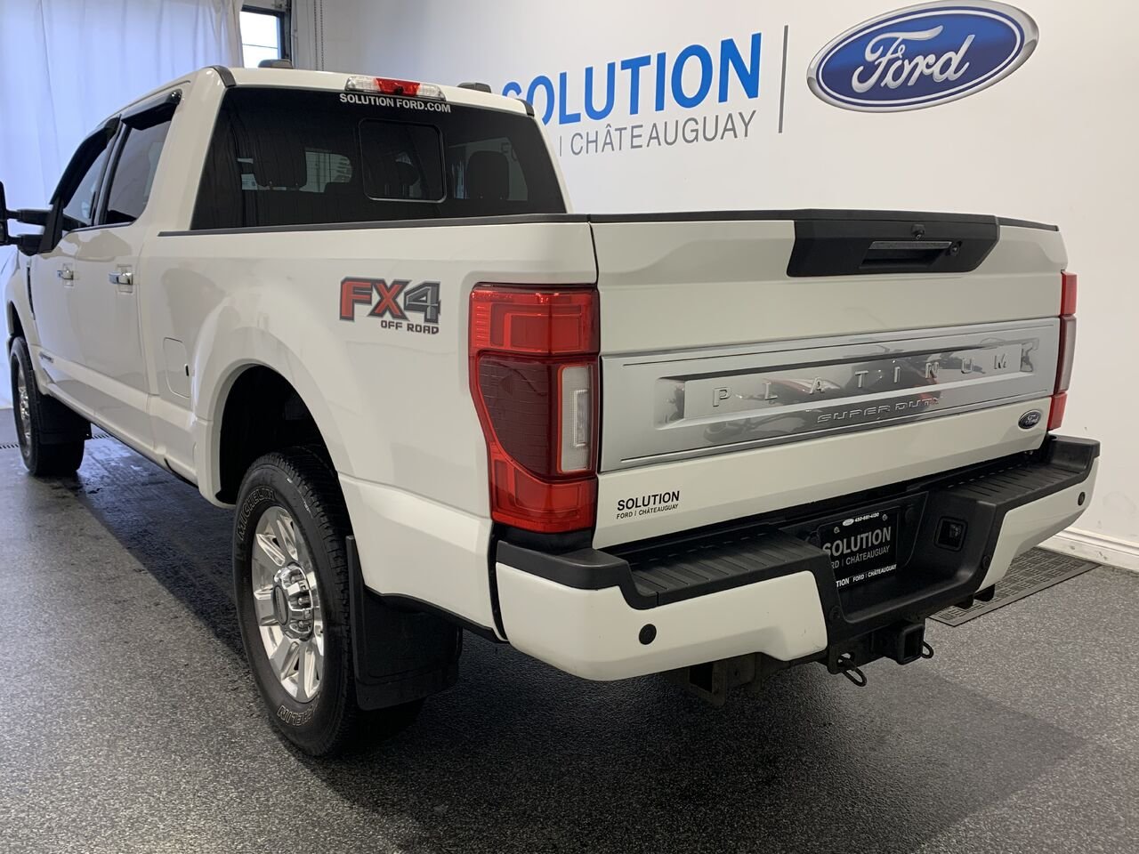 Ford Super Duty F-250 SRW PLATINUM, 6.7L,, TOIT PANO 2022 Blanc Châteauguay - photo #16