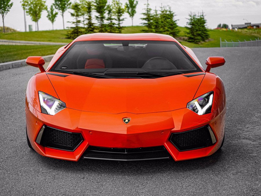 2014 Lamborghini Aventador 2014 Orange