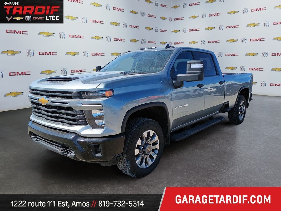 2024 CHEVROLET 2500 4RM CAISSE LONGUE CAB MULTIPLAC DIESEL DURAMAX Grey