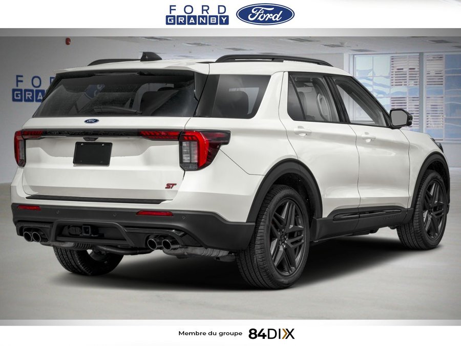 2026 Ford Explorer Star White Metallic Tri-Coat