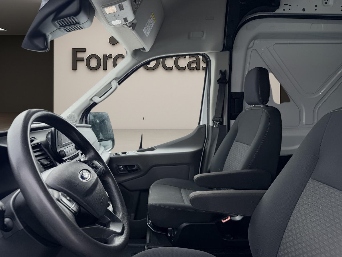 2023 Ford Transit Cargo Van White  - photo #1