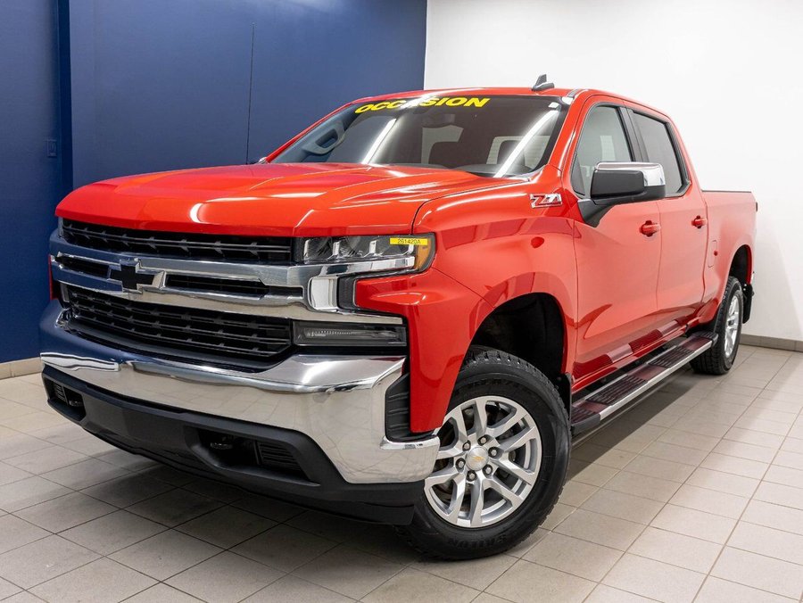 Chevrolet Silverado 1500 LT Z71 CREW V8 4X4 *SIEGES CHAUF* GR. REMORQ *BED 2021 Rouge