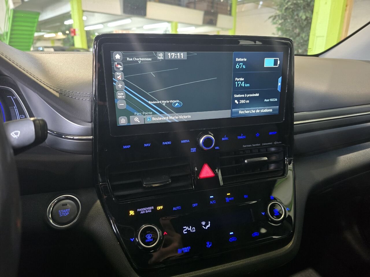 2021 Hyundai Ioniq Electric Black  - photo #22
