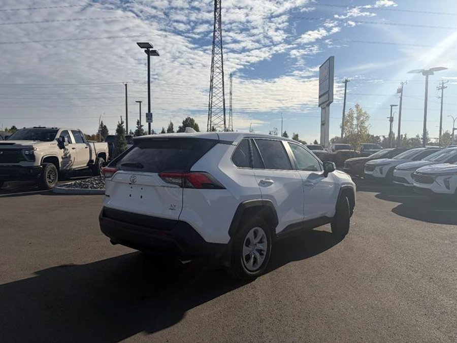 2025 Toyota RAV4 LE AWD 2.5L | Heated Leather Bucket Seats White