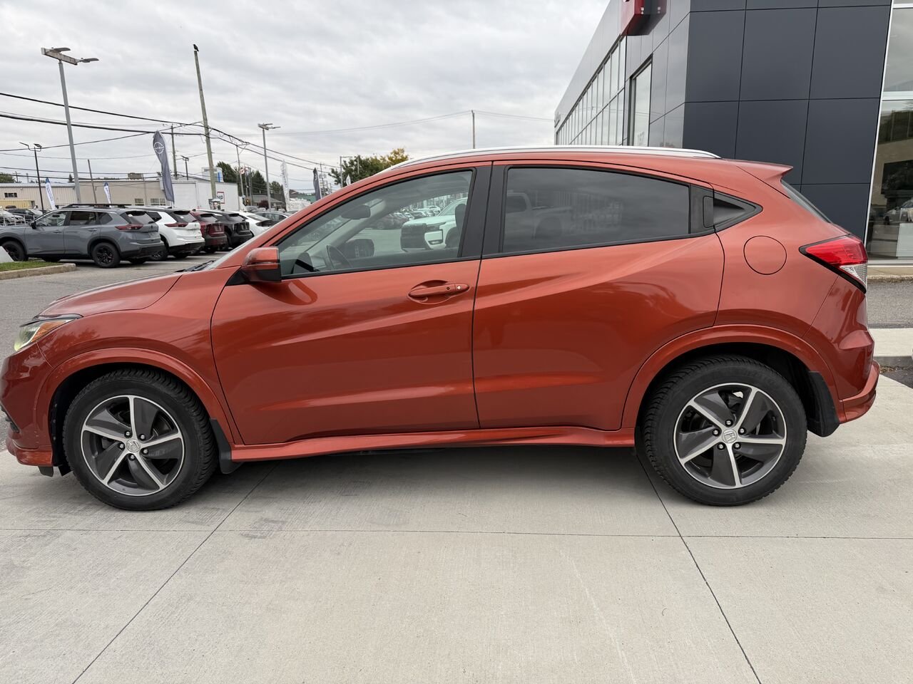 2019 Honda HR-V Touring TI CVT Orange Châteauguay - photo #12