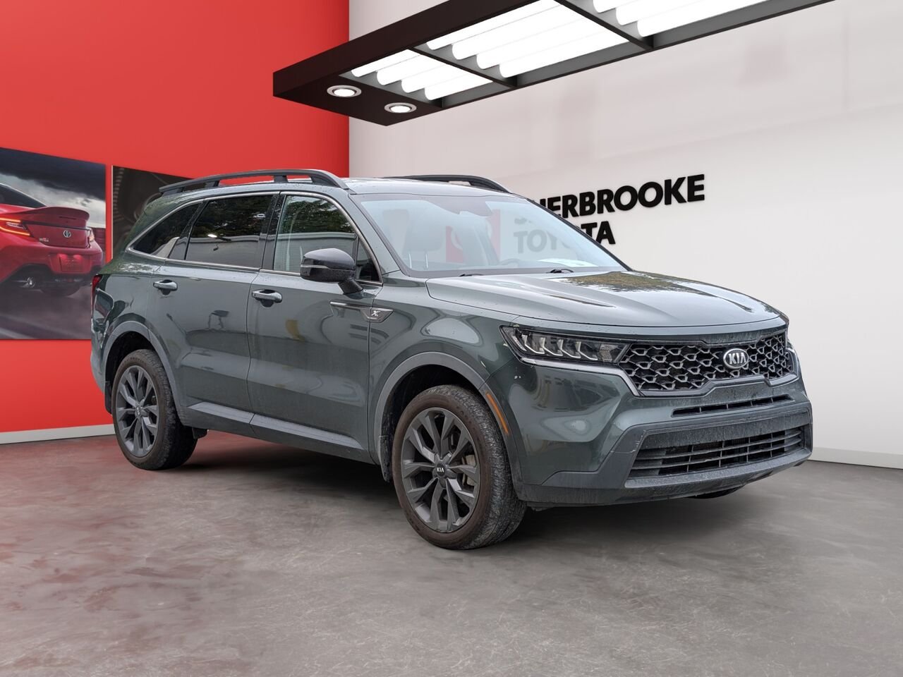 2021 Kia Sorento 5XYRGDLF0MG012661 Green Sherbrooke - photo #1