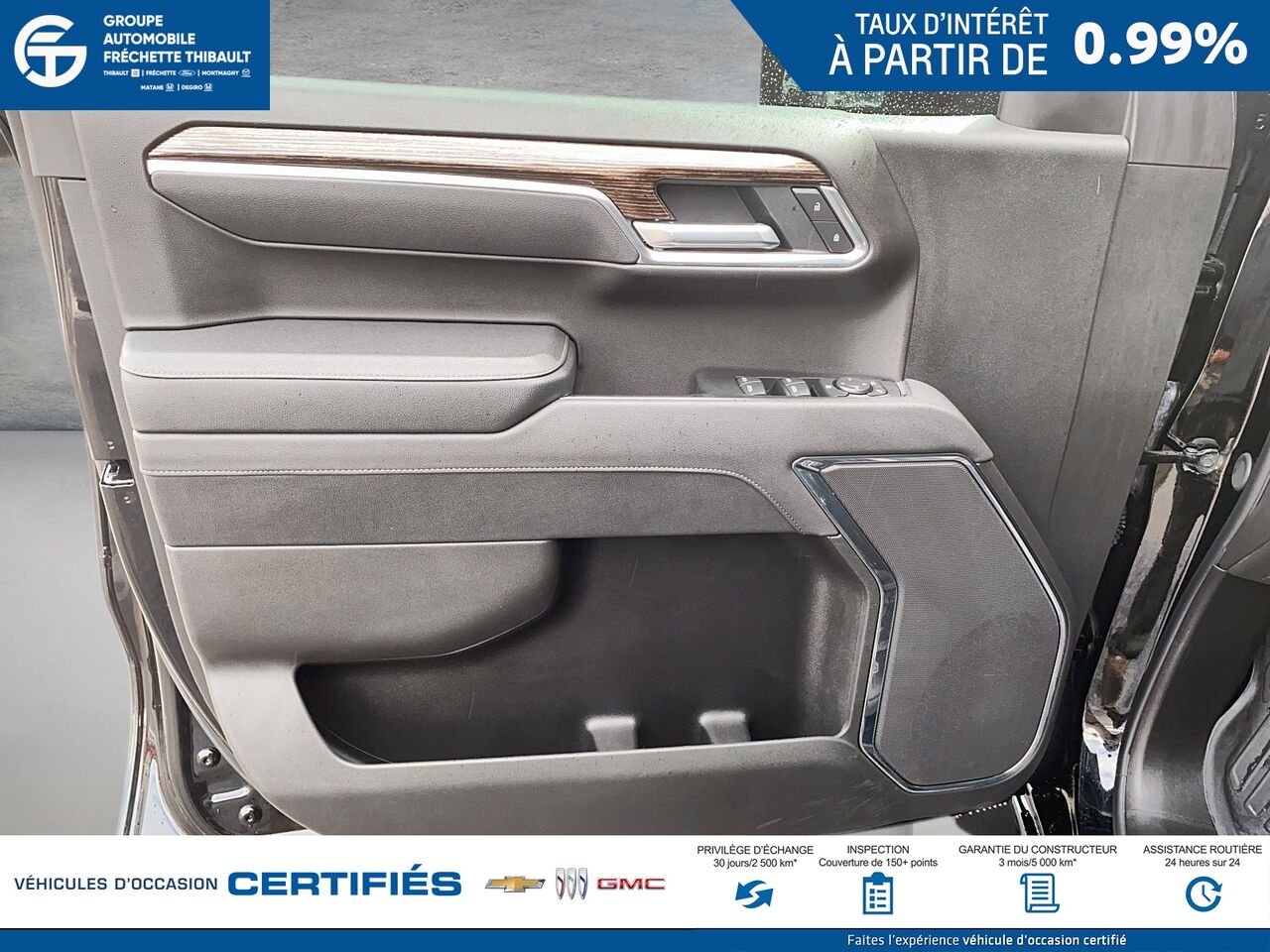 GMC SIERRA K15 Elevation cabine multiplace 4RM 157 po 2026 Noir Montmagny - photo #9