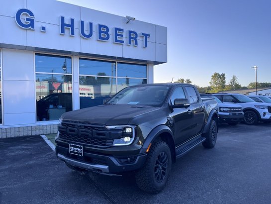 2025 Ford Ranger Raptor cabine SuperCrew 4RM caisse de 5 pi Green