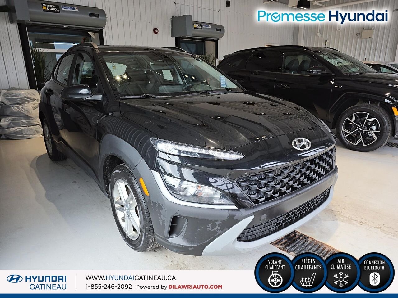 2023 Hyundai Kona 2.0L Essential *** awd , sieges chauffant , certifier *** Black Ottawa & Gatineau - photo #7