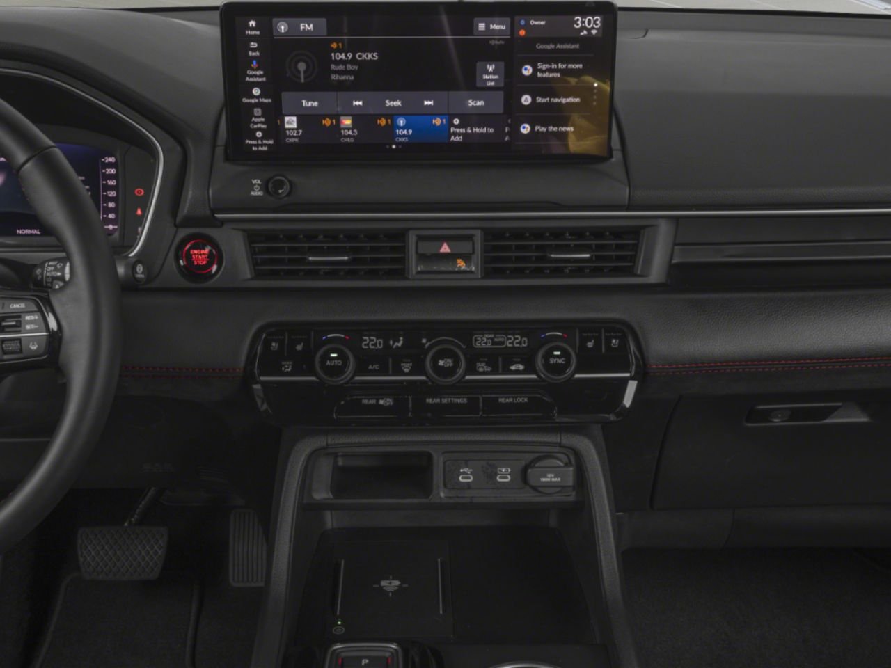 2026 HONDA Pilot Black Edition Traction Intégrale Crystal Black Pearl Val-d'Or - photo #5