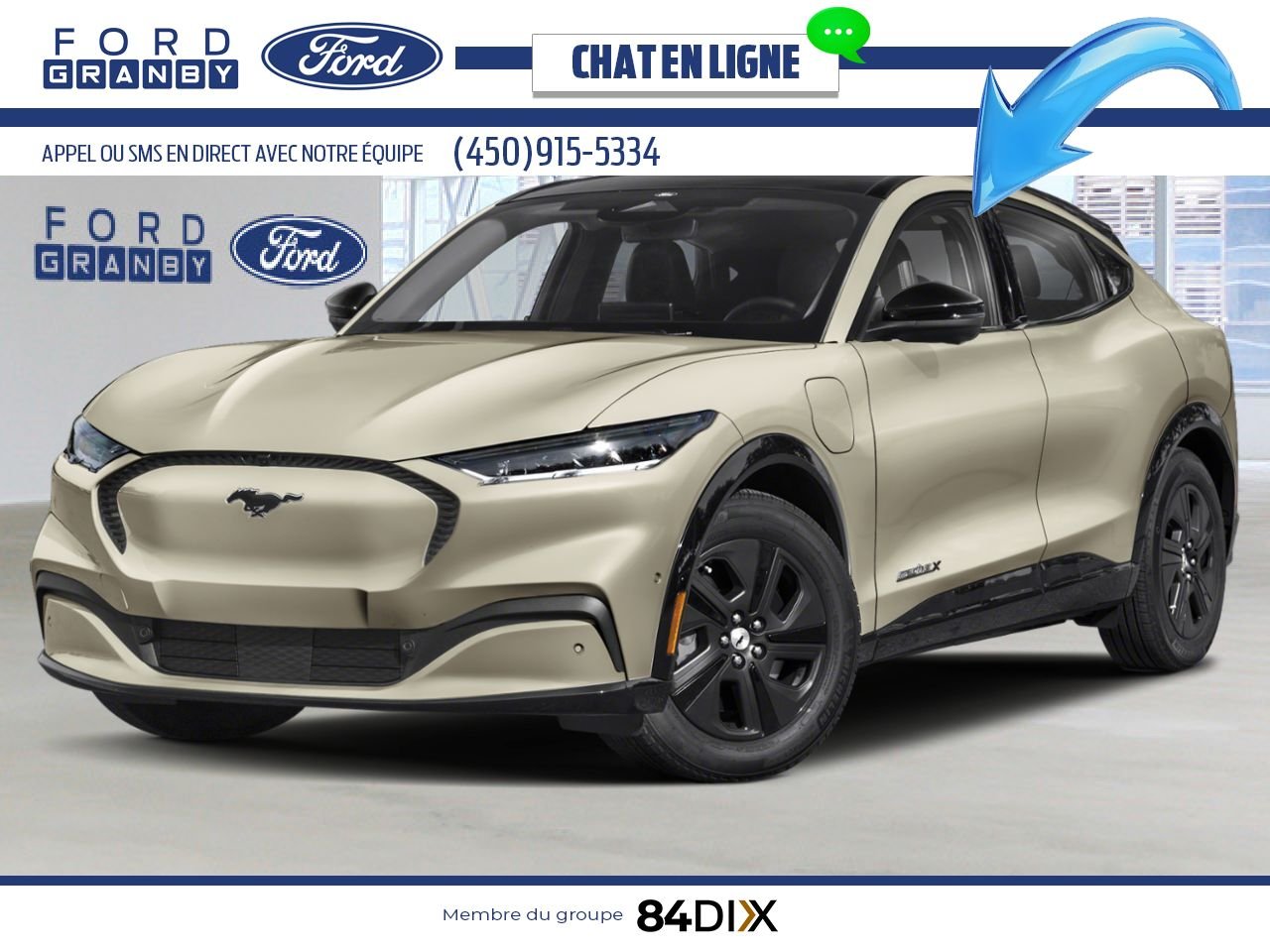 2025 Ford Mustang Mach-E Desert Sand Granby - photo #0