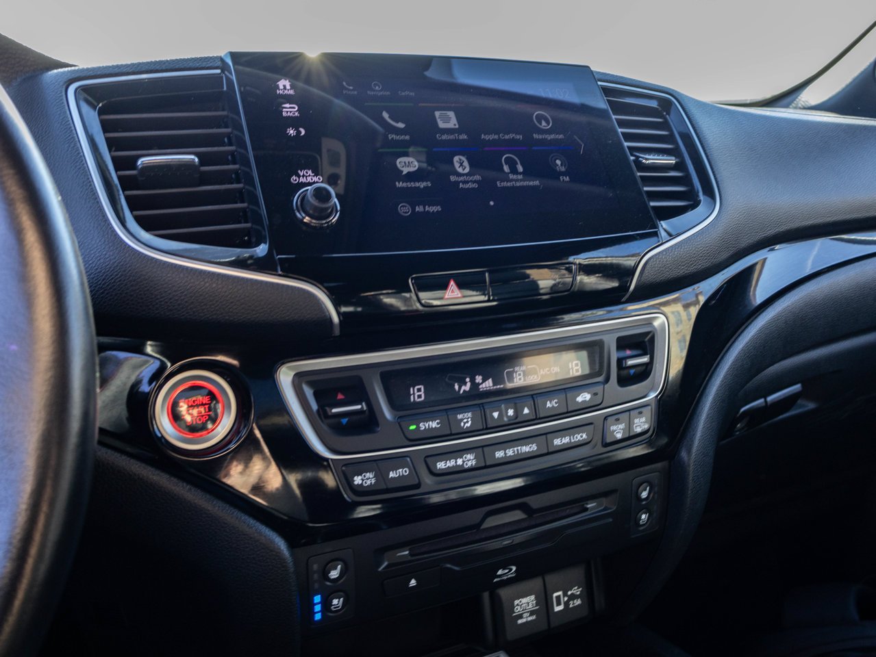 2020 Honda Pilot Black Edition AWD White Sherwood Park - photo #24