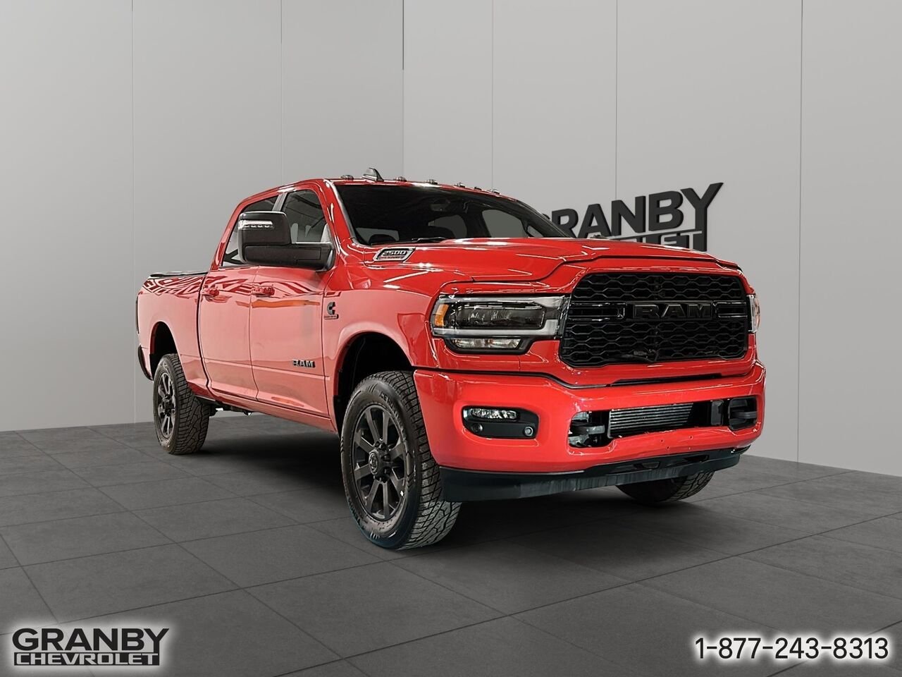 2023 Ram 2500 Big Horn crewcab boite 6.6 diesel | G3696 Red Granby - photo #2