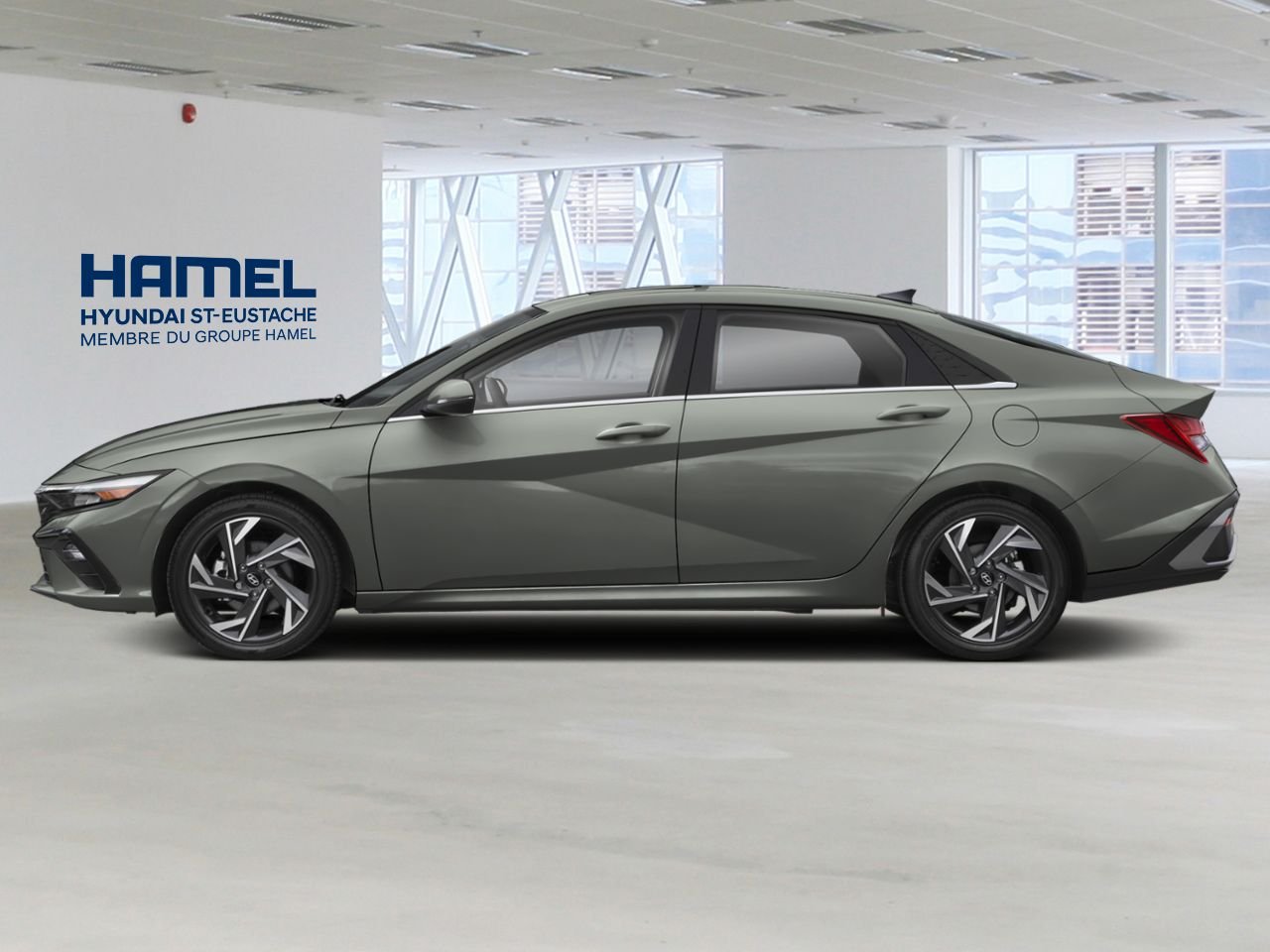 Hyundai Elantra hybride 2026 Gris amazonien Saint-Eustache - photo #1