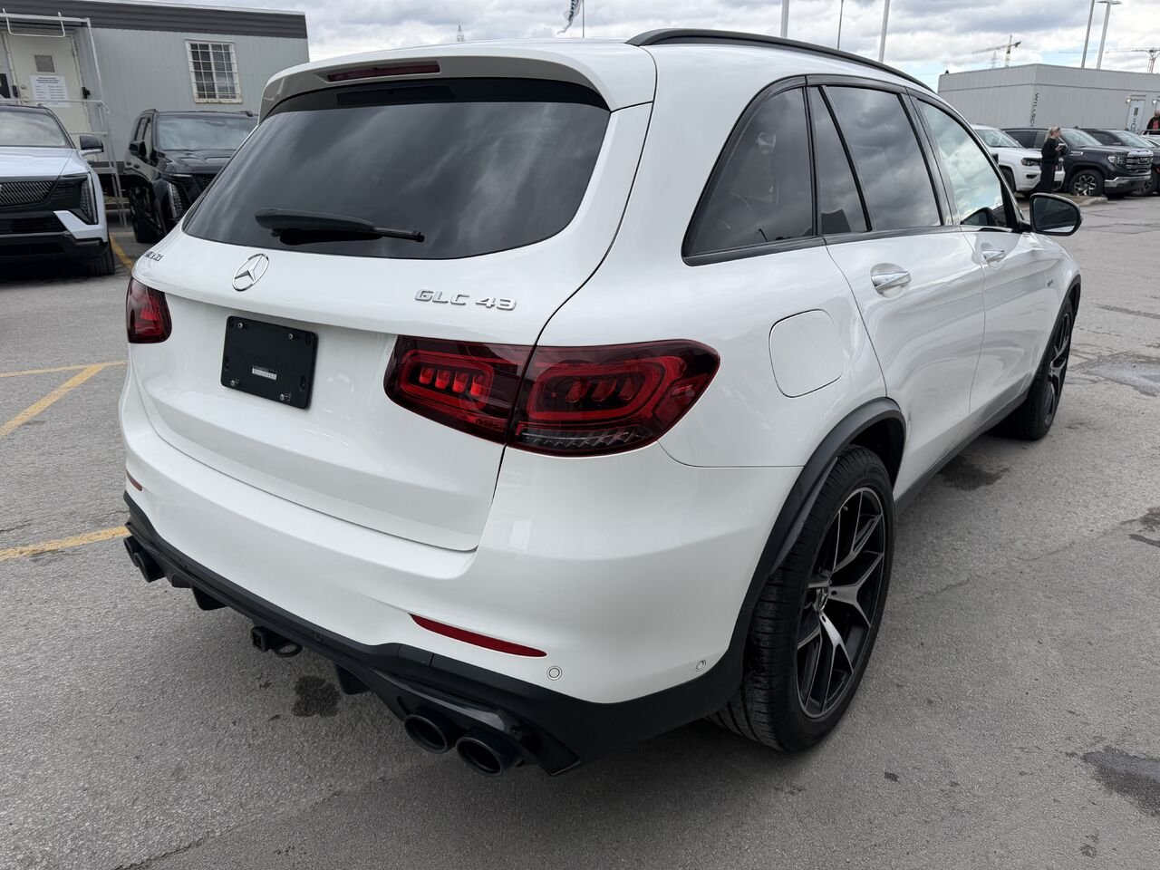 2020 Mercedes-Benz GLC GLC 43 AMG 4MATIC White Laval - photo #10