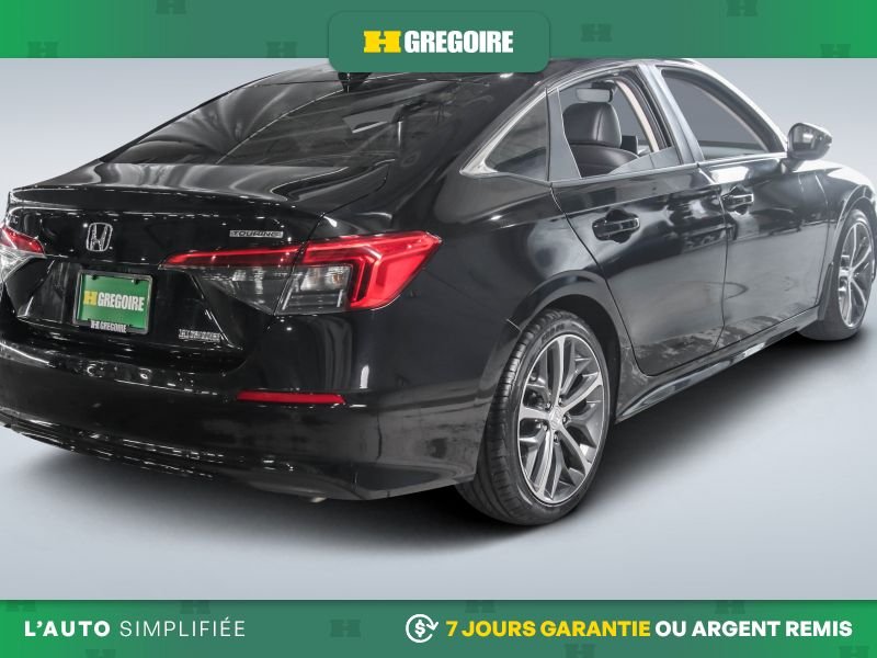 Honda Civic 821107 | Touring AUTO A/C MAGS CUIR TOIT NAV CAM RECUL BLUE 2024 Noir Laval - photo #7