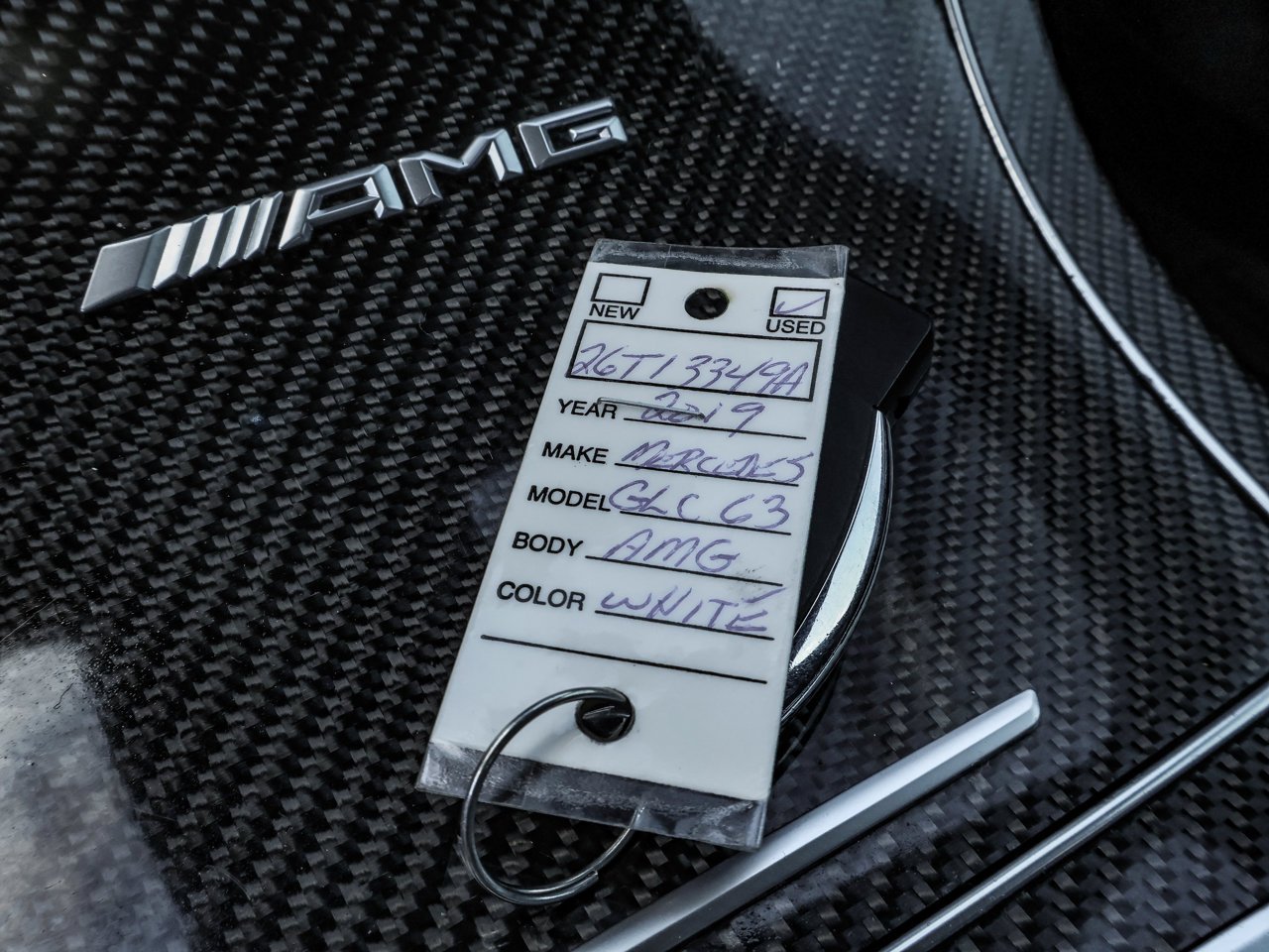 2019 Mercedes-Benz GLC AMG GLC 63 S 4MATIC+ SUV designo Diamond White Sherwood Park - photo #30
