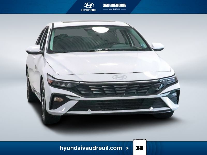 Hyundai Elantra PREFERRED +TECH TOIT OUVRANT CERTIFIÉ 5.99% 2025 Blanc
