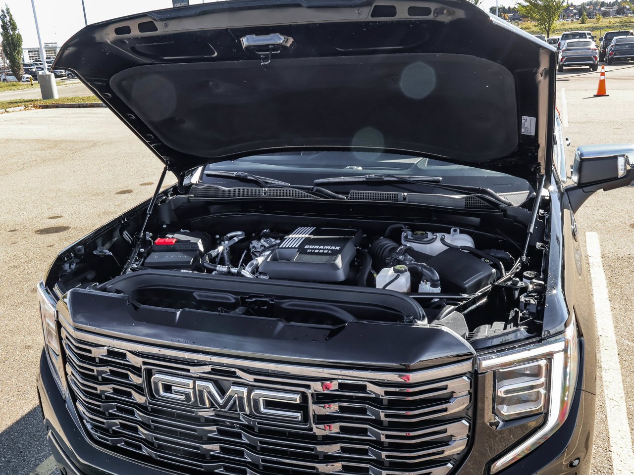 2025 GMC Sierra 1500 4WD Crew Cab 147 Denali Ultimate Black Sherwood Park - photo #9