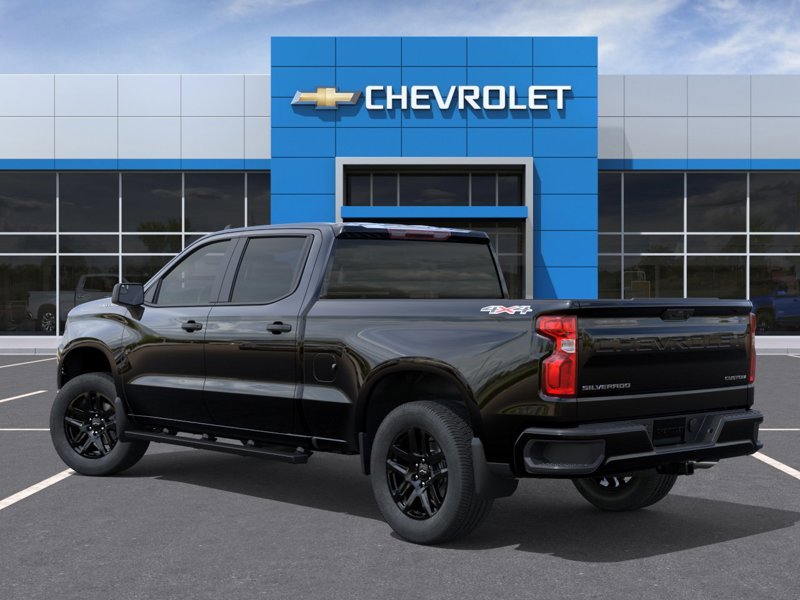CHEVROLET Silverado 1500 Custom cabine multiplace 4RM 157 po 2026 NOIR Gatineau - photo #2