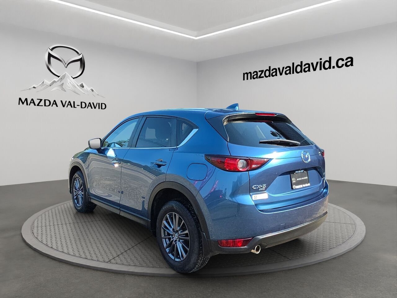 Mazda CX-5 GS TI BA, bluetooth, Volant chauffant, commande audio au volant 2021 Bleu Val-David - photo #20