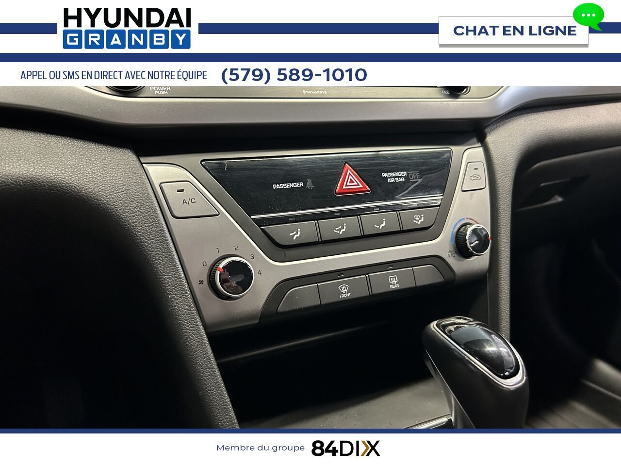 Hyundai Elantra 2018 Blanc Granby - photo #18