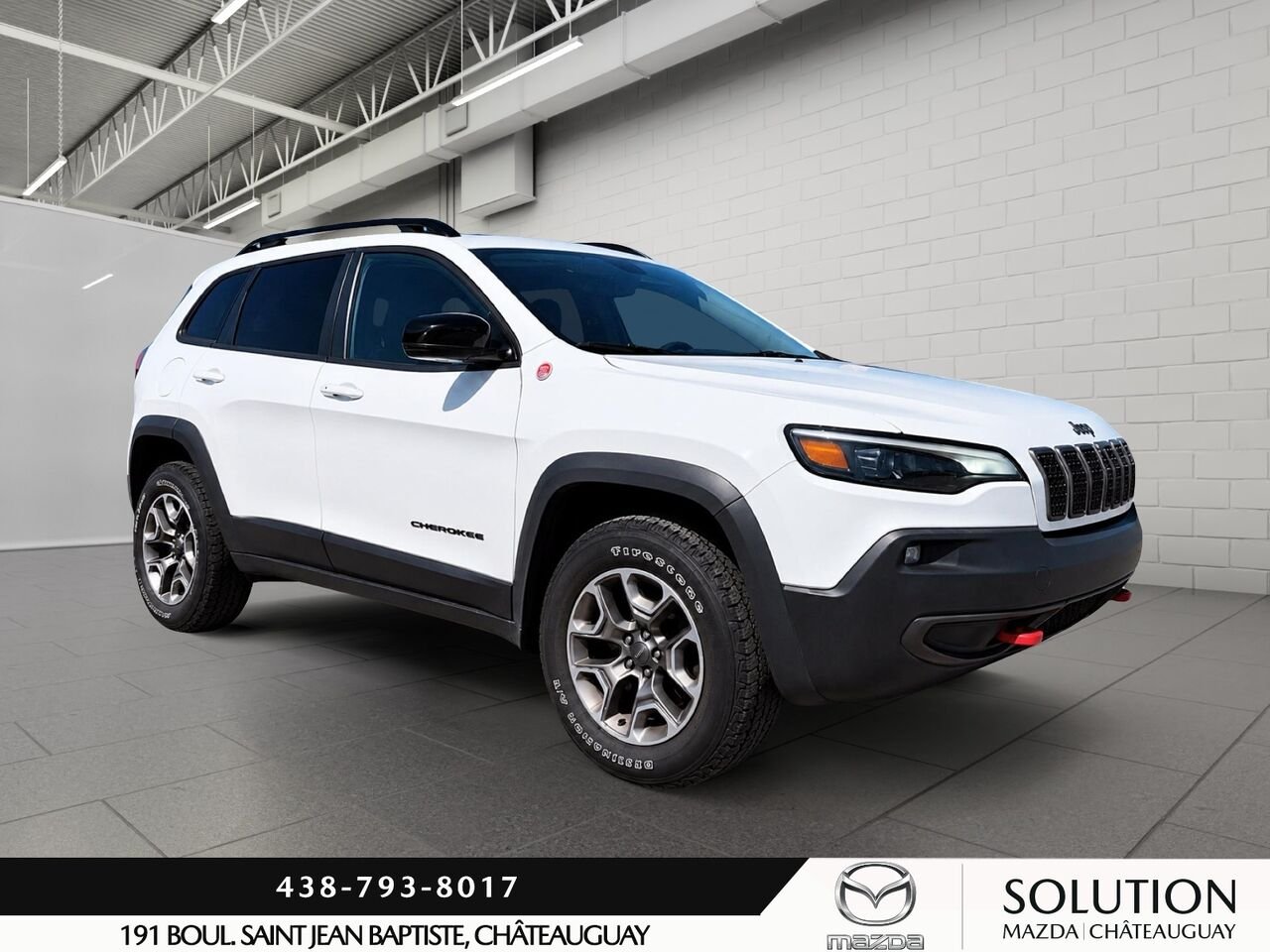 Jeep Cherokee Trailhawk 2022 Blanc Châteauguay - photo #2