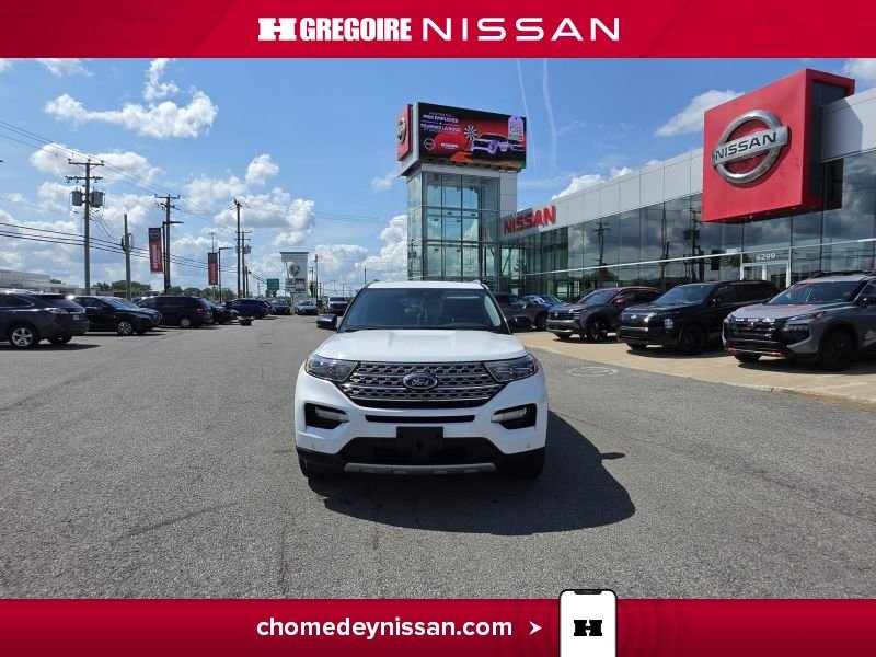 2023 Ford Explorer White Laval - photo #2