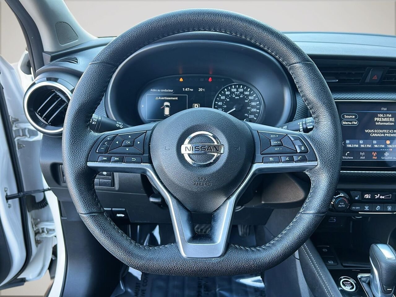 Nissan Kicks SV TA 2021 Blanc Québec - photo #11