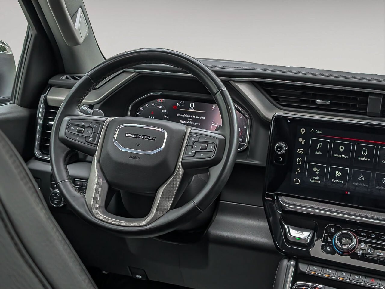 2024 GMC SIERRA 1500 4WD CREW CAB PICKUP Denali Toit Ouvrant Affichage Tête Haute Diesel White Sherbrooke - photo #16