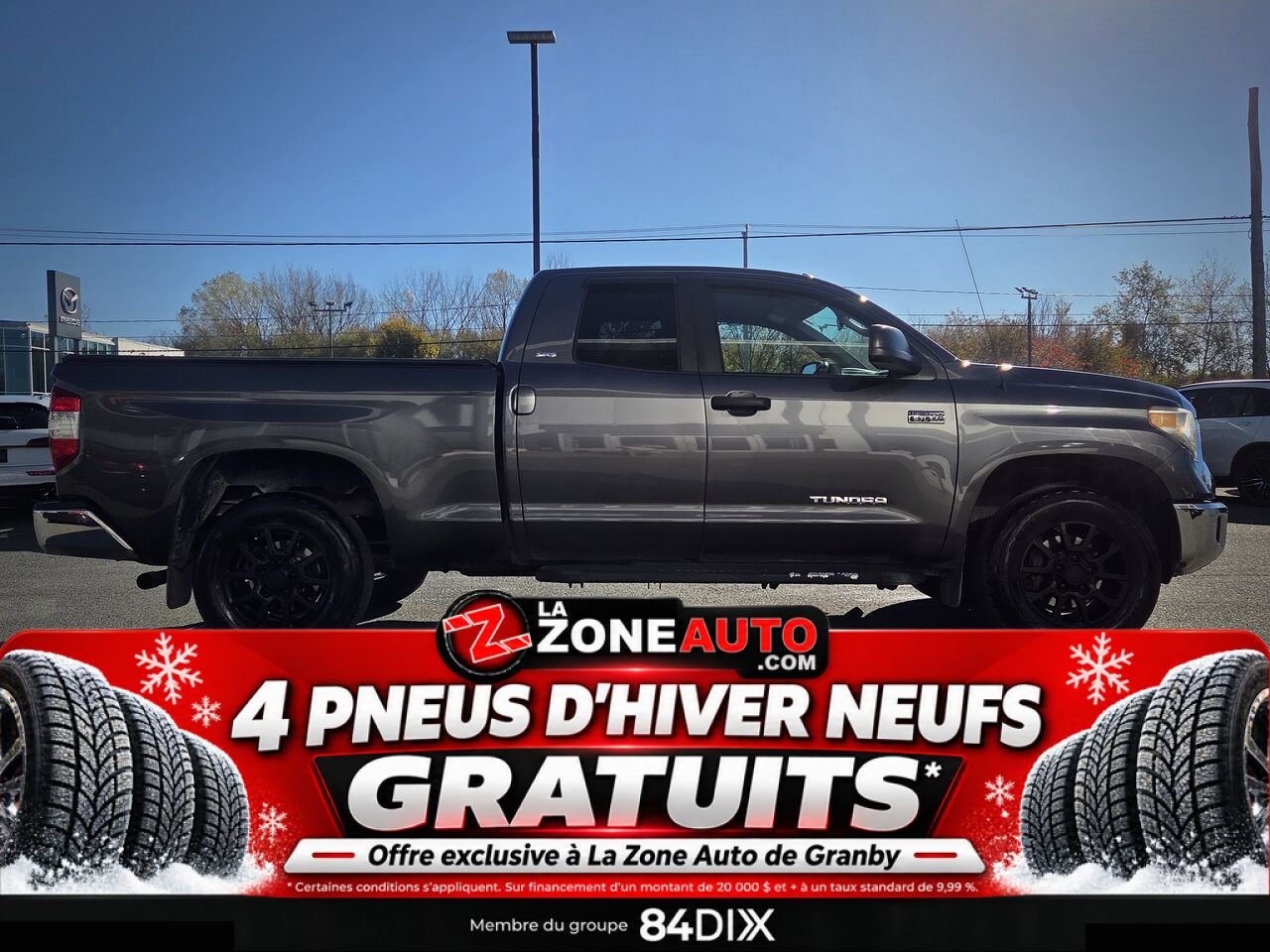 Toyota Tundra SR5 V8 5.7L 2017 Gris Granby - photo #7